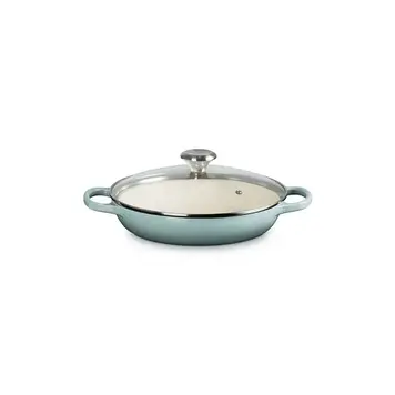 Le Creuset Le Creuset 2.25 quart Sea Salt Braiser with Glass Lid