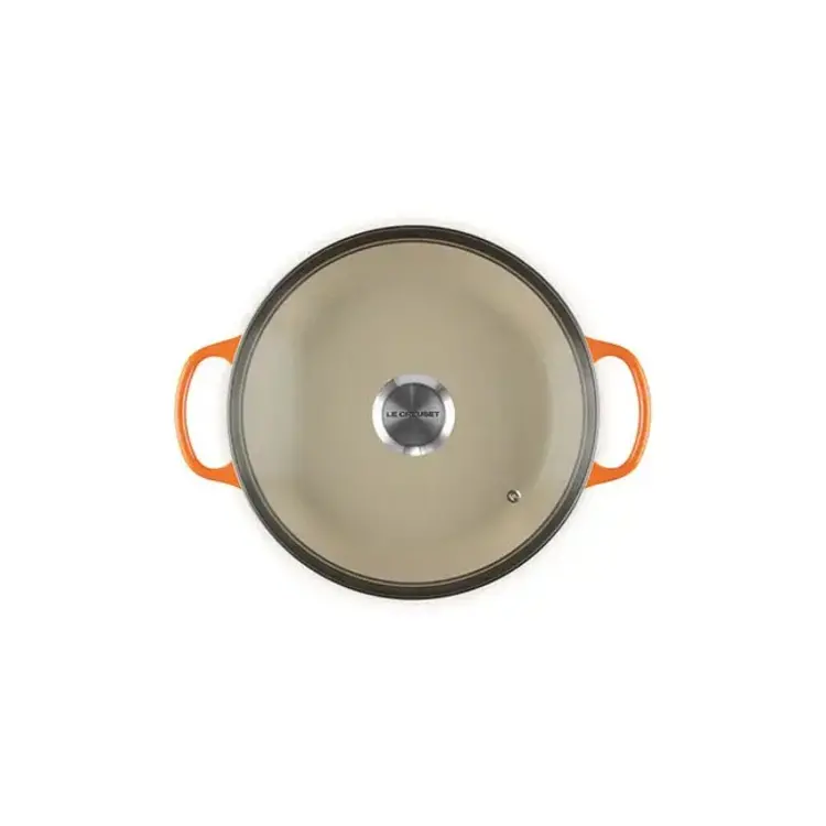 Le Creuset 2.25 quart Flame Braiser with Glass Lid