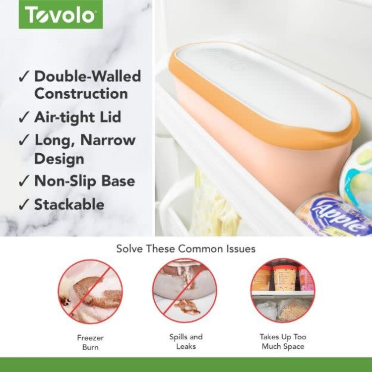 Tovolo 1.5 quart Sunburst Ice Cream Tub