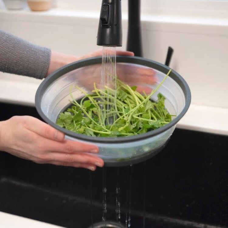 Tovolo Collapsible Charcoal Microwave Cover