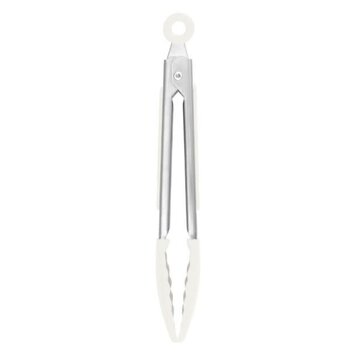 Tovolo White Silicone Mini Tongs