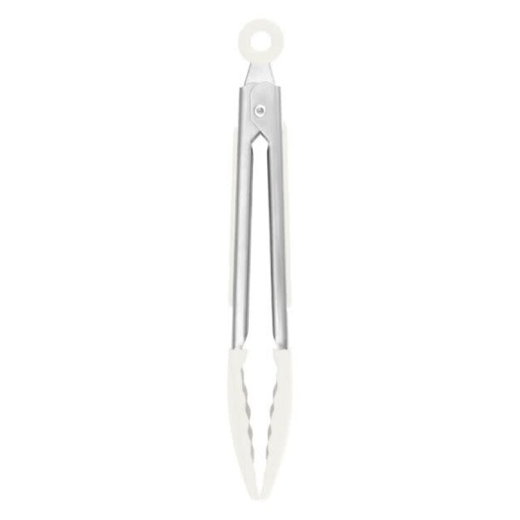 Tovolo White Silicone Mini Tongs