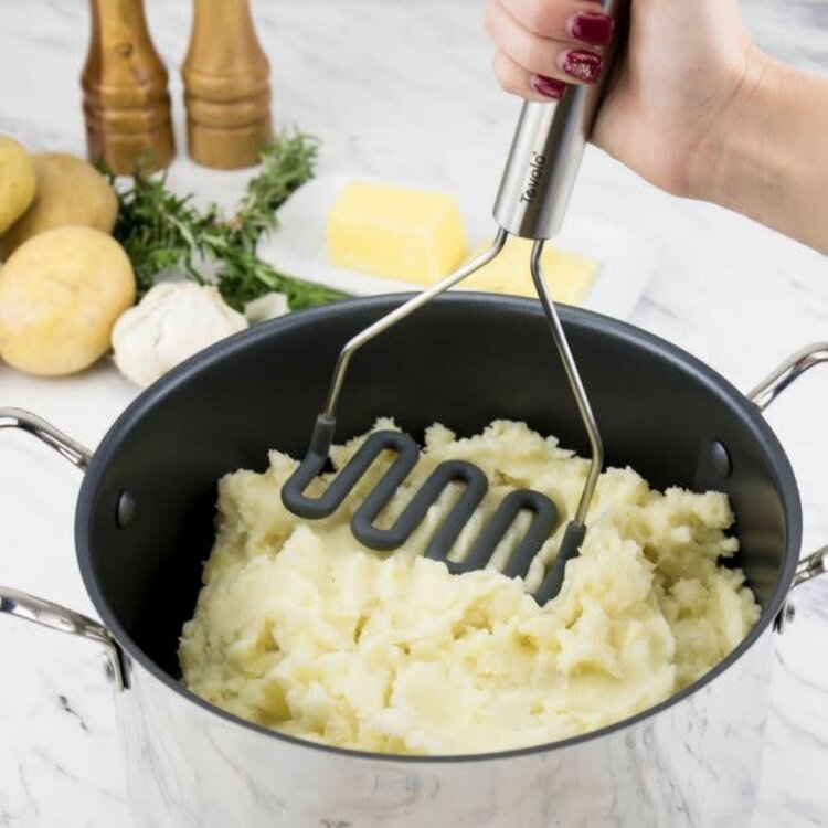 Tovolo Charcoal Silicone Potato Masher