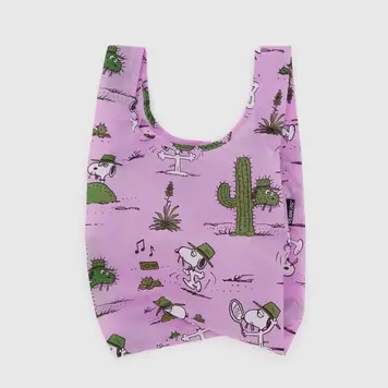 Baggu Pink Snoopy Baby Baggu Small Reusable Tote Bag