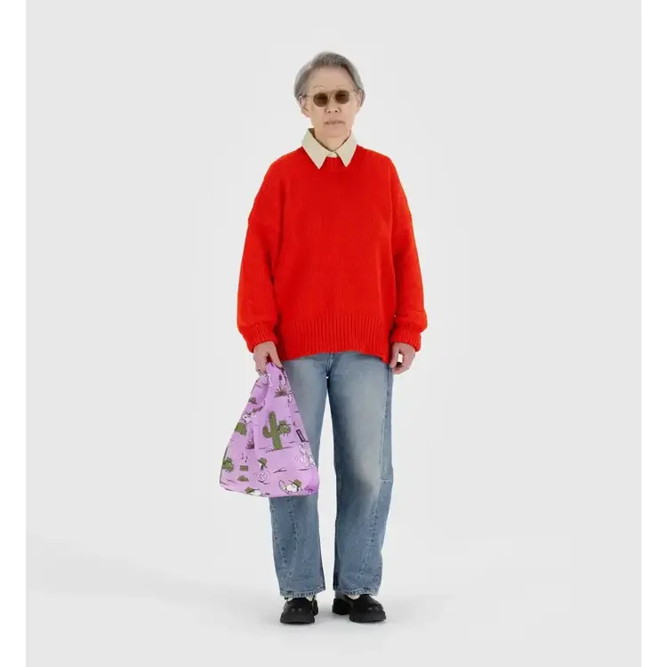 Baggu Pink Snoopy Baby Baggu Small Reusable Tote Bag