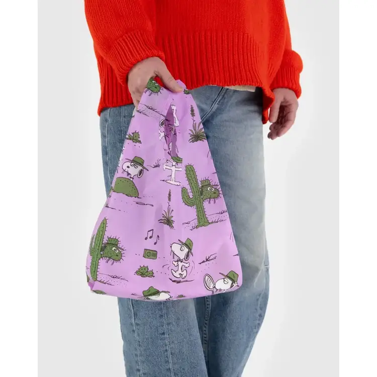 Baggu Pink Snoopy Baby Baggu Small Reusable Tote Bag