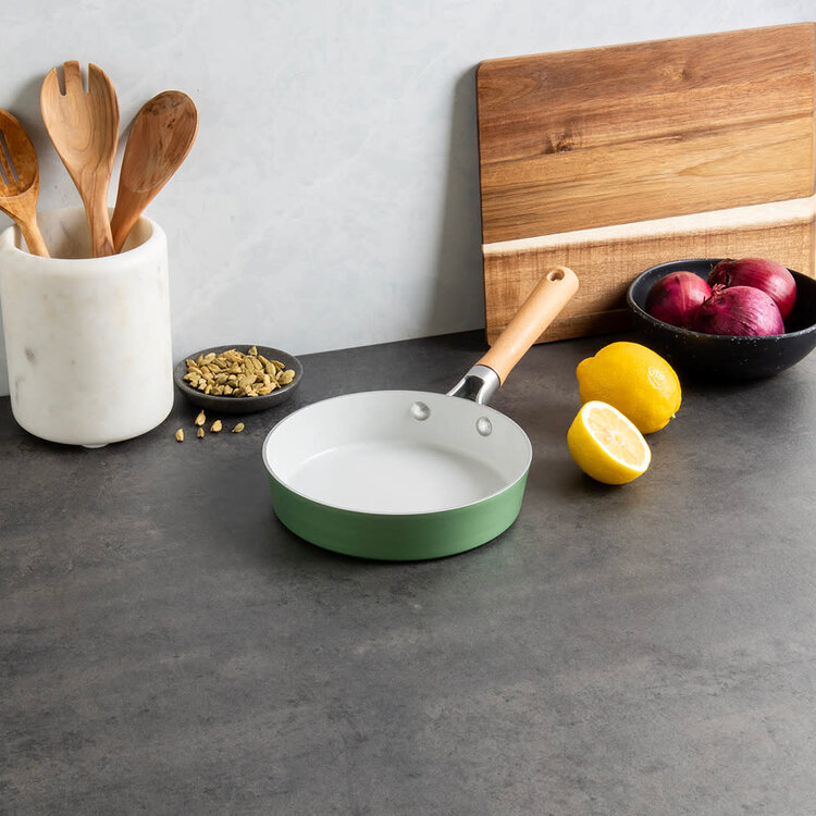Nordic Ware 8" Green Ceramic Non-stick Frying Pan