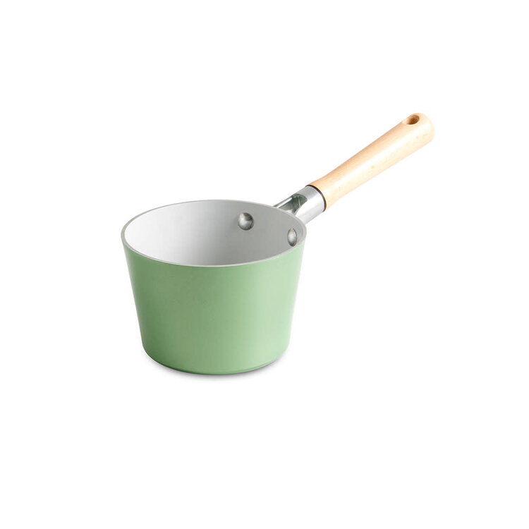 Nordic Ware 1.5 quart Green Ceramic Non-stick Sauce Pan