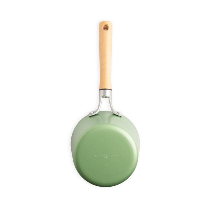 Nordic Ware 1.5 quart Green Ceramic Non-stick Sauce Pan