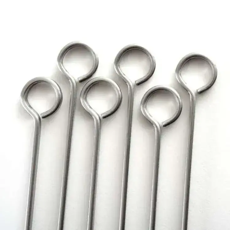 14" Stainless Skewers, set of 6