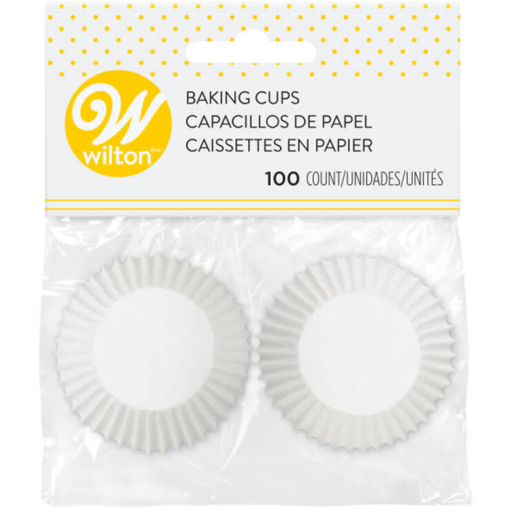Wilton White Mini Muffin Baking Cups, set of 100