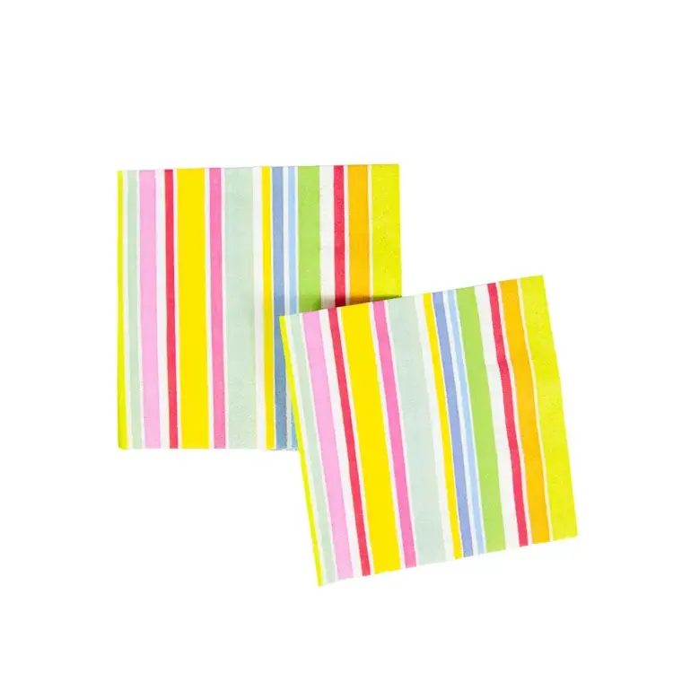 Cabana Stripe Cocktail Napkins