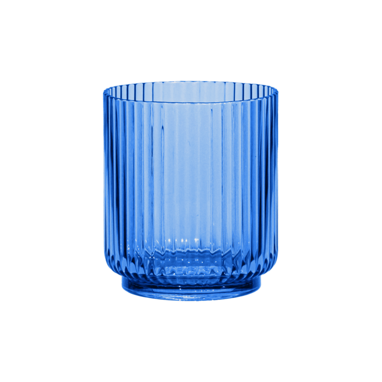 15oz Cobalt Acrylic Glass