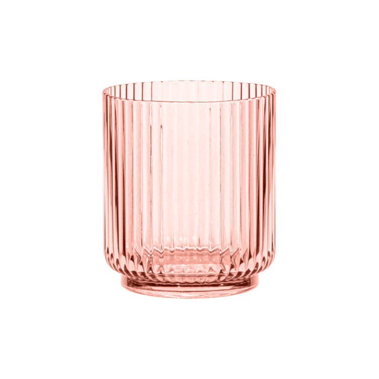 15oz Pink Acrylic Glass
