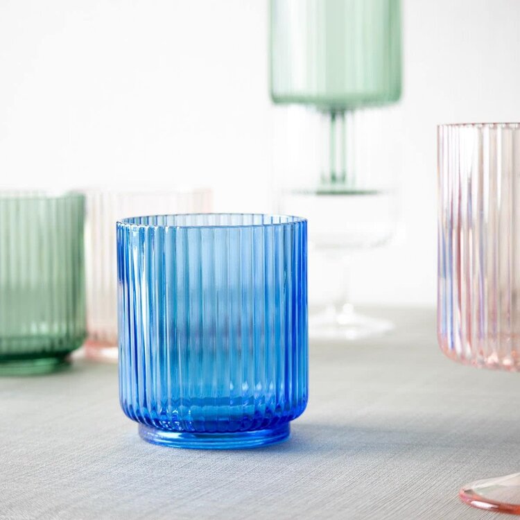 15oz Cobalt Acrylic Glass