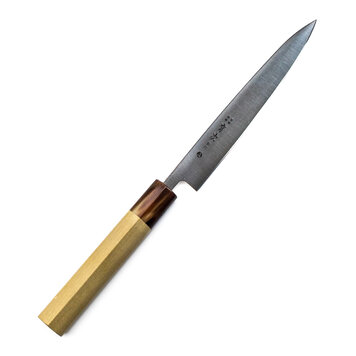 Tsukiji Aritsugu 6" Low-Rust Bone Handle Petty Knife