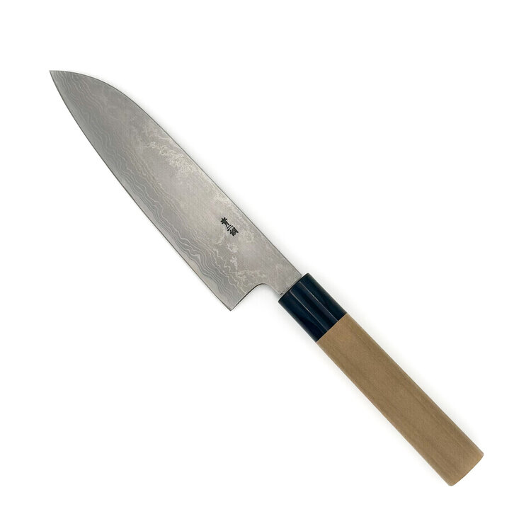 Tsukiji Aritsugu 6.5" Damascus Santoku Knife