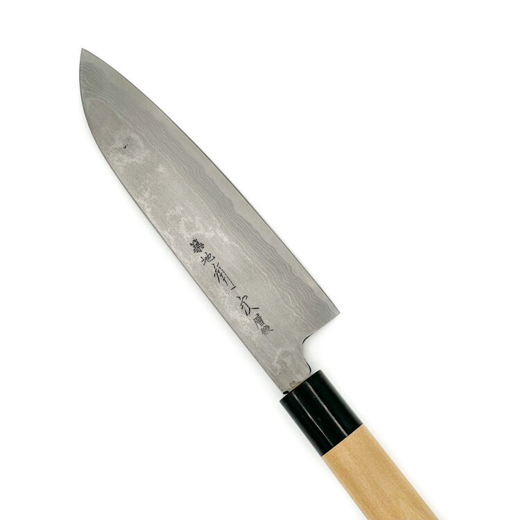 Tsukiji Aritsugu 6.5" Damascus Santoku Knife