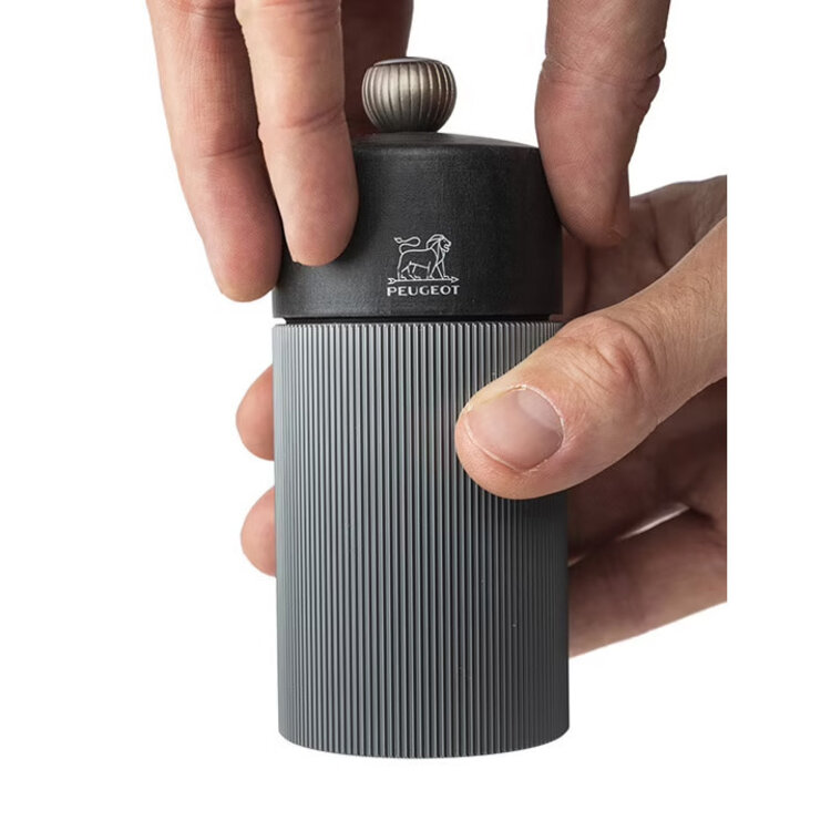 Peugeot 5" Carbon Grey Line Pepper Mill