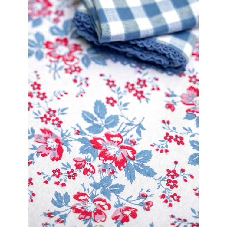 April Cornell 70" Round Magnolia Tablecloth