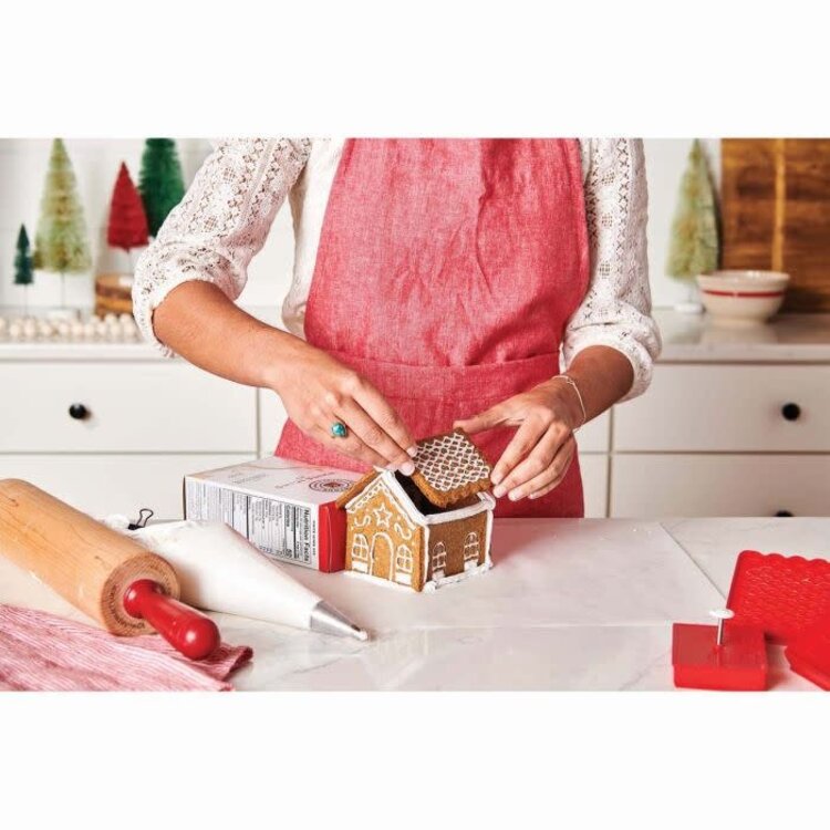 King Arthur Baking Company Gingerbread House Pop-Out Cutter Set