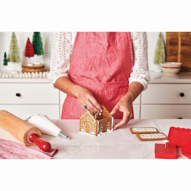 King Arthur Baking Company Gingerbread House Pop-Out Cutter Set