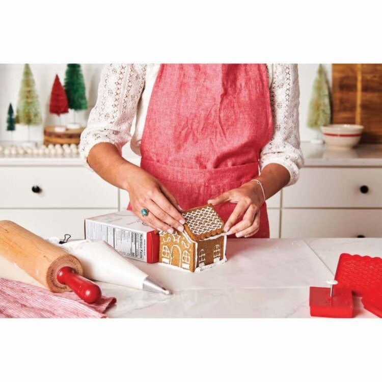 King Arthur Baking Company Gingerbread House Pop-Out Cutter Set