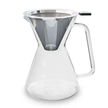4 cup Glass Carafe Pourover Coffee Brewer
