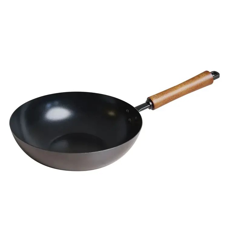 9.5" Carbon Steel Ceramic Wok