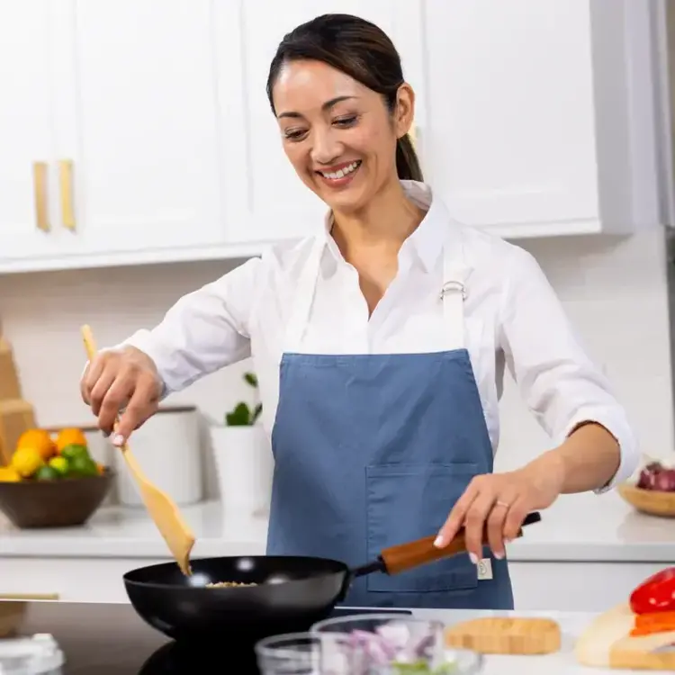 9.5" Carbon Steel Ceramic Wok