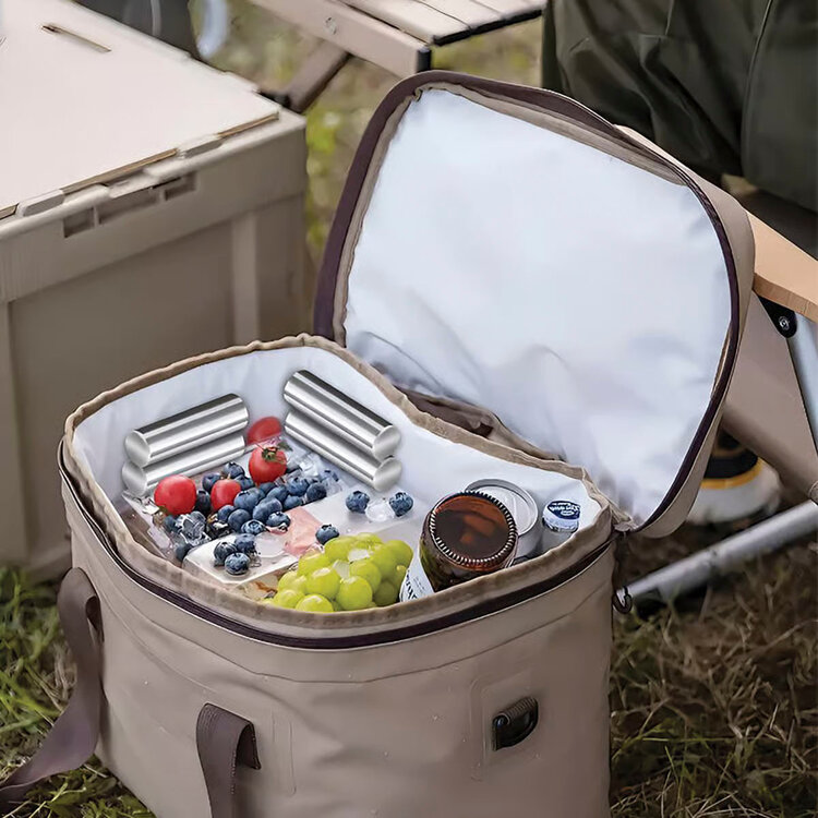 Round Stainless Ice Packs, set of 2