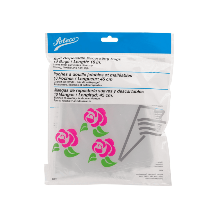 18" Soft Disposable Icing Bags, set of 10
