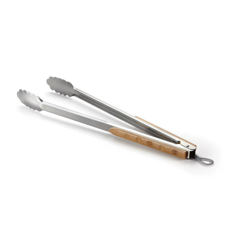 Wood Grill Tongs