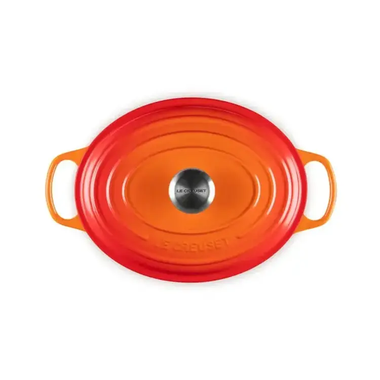 Le Creuset Le Creuset 5 quart Oval Flame Dutch Oven