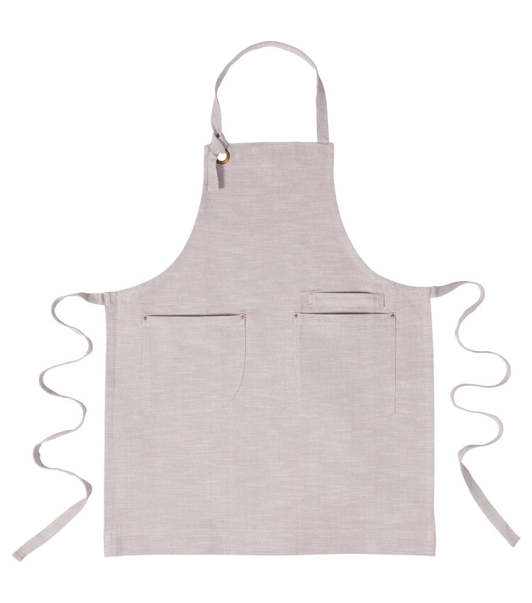 Grey Chambray Apron