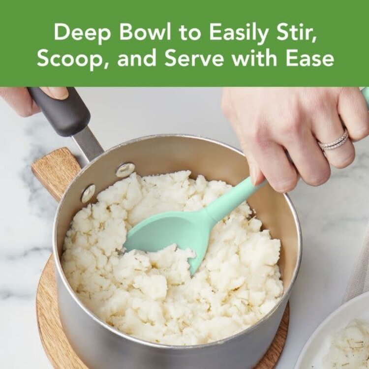 Tovolo Aqua Silicone Small Deep Spoon