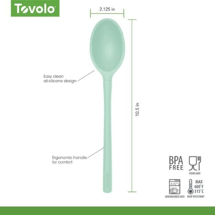Tovolo Aqua Silicone Small Deep Spoon