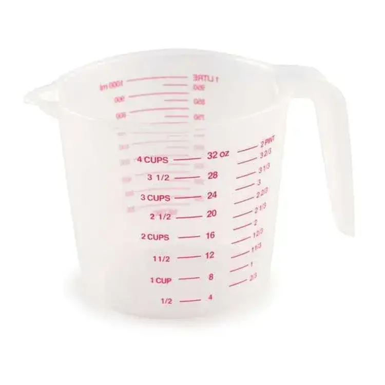 4 cup Plastic Measuring Cup