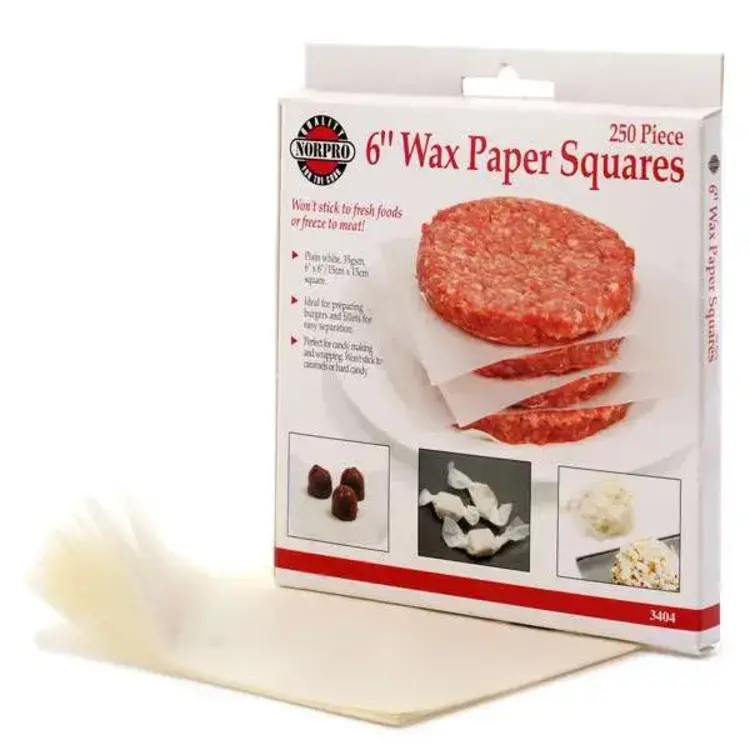 6x6" Wax Papers, set of 250