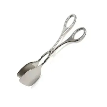 7" Stainless Serving Tongs
