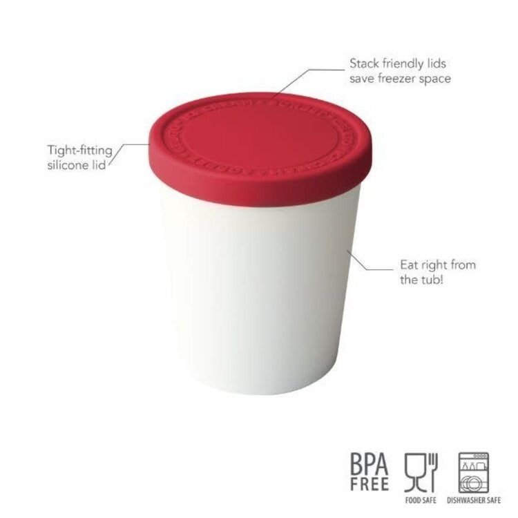 Tovolo Cayenne Red Ice Cream Tub