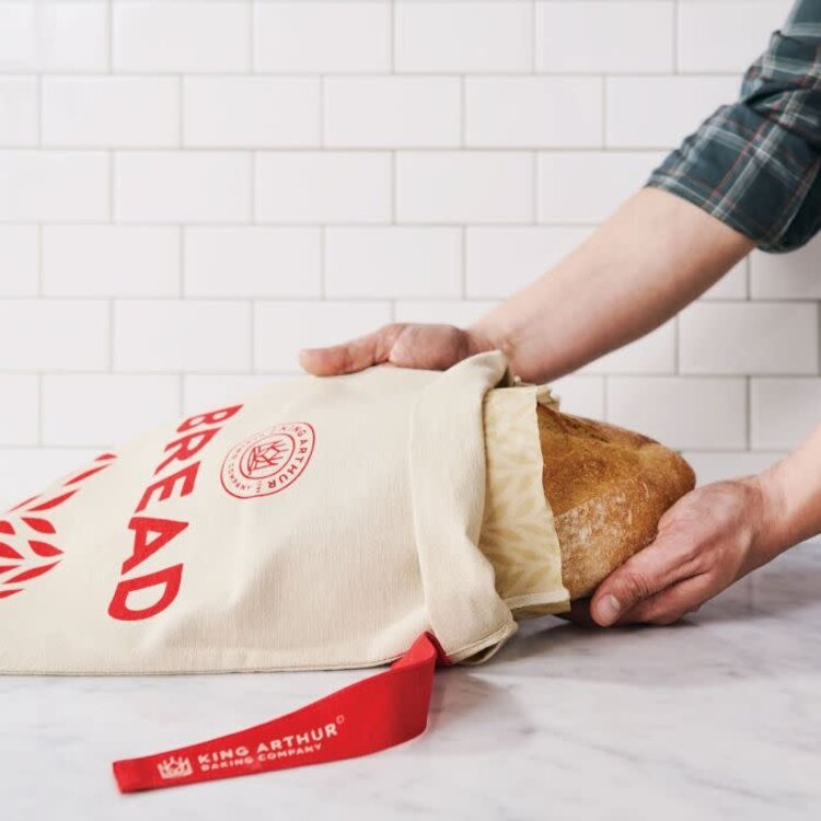 King Arthur Baking Company Bread Bag with Liner