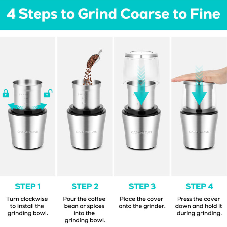 Casabrews Electric Grinder