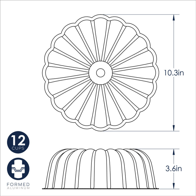 Nordic Ware Party Bundt Pan