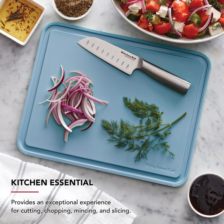 Kitchenaid 11x14" Poly Blue Velvet Cutting Board