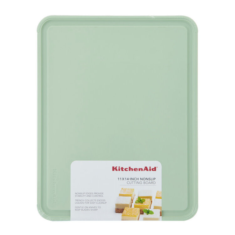 Kitchenaid 11x14" Poly Pistachio Cutting Board