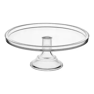 10" Glass Cake Stand