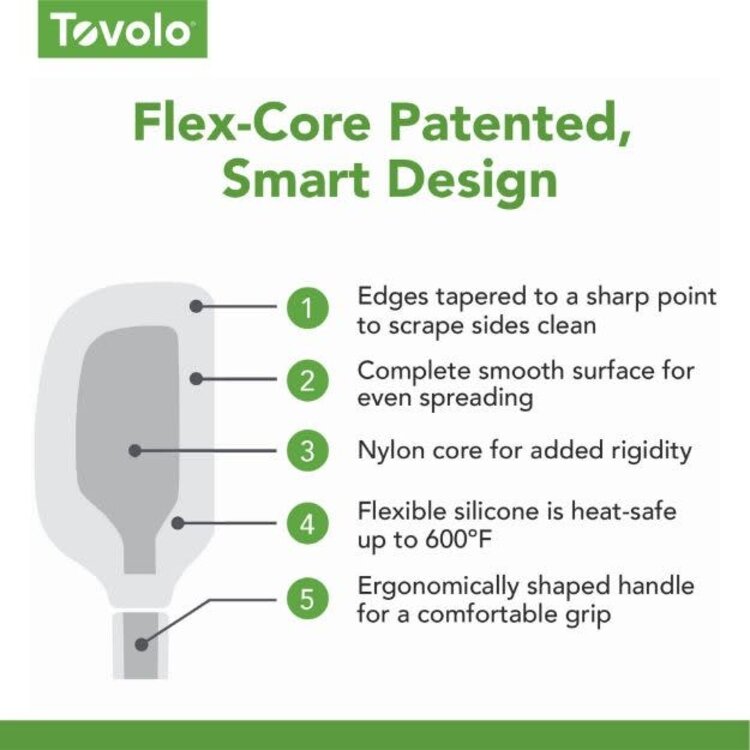 Tovolo Sorbet Pink Jar Scraper Spatula