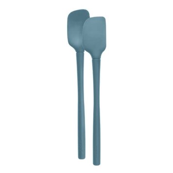 Tovolo Slate Blue Mini Spatula & Spoonula