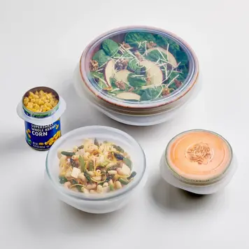 Stasher Stretch Lids, set of 4